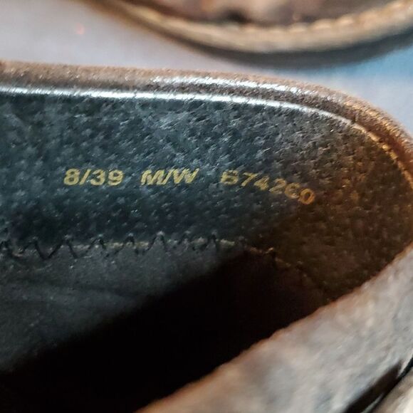 Born Women’s size 8 animal cheetah/ leopard print slip on mules Clogs Sandals - Picture 7 of 7